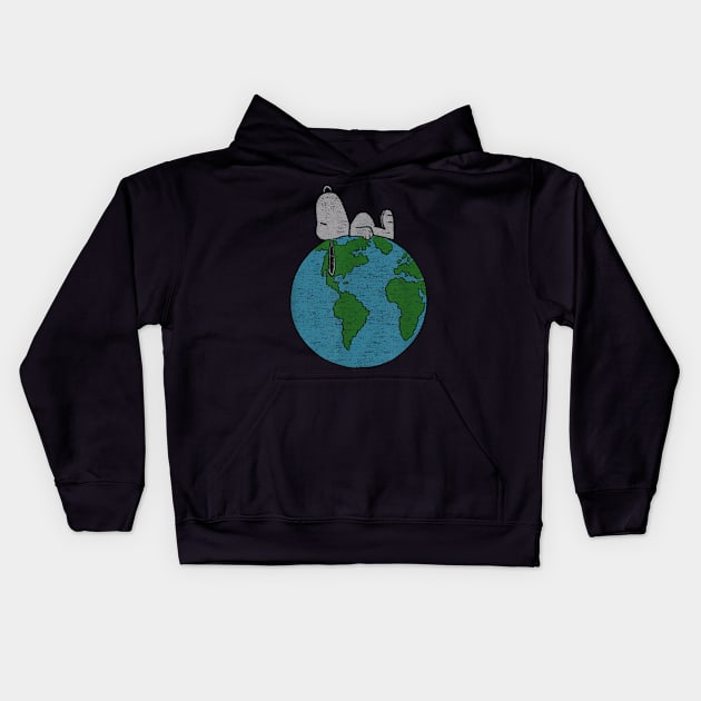 Earth day evry day Kids Hoodie by luna.wxe@gmail.com